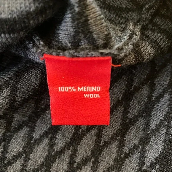 Krimson Klover Over Yonder UltraFine Merino Wool Nordic FairIsle 1/4 Zip Size M - Picture 5 of 7